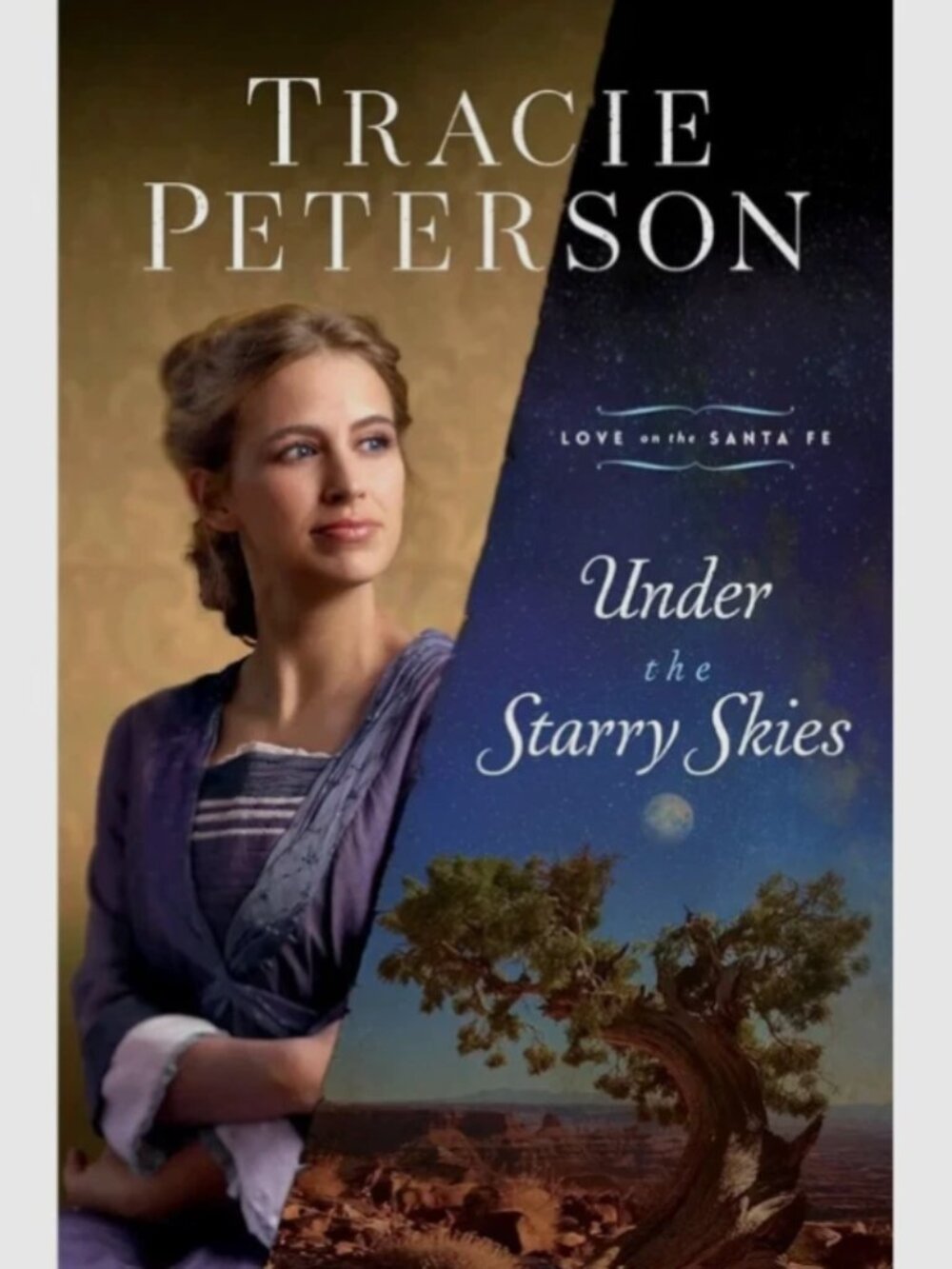 5/$15 Book Under Starry Skies Tracie Peterson Love on Santa Fe 2 Historical Fic